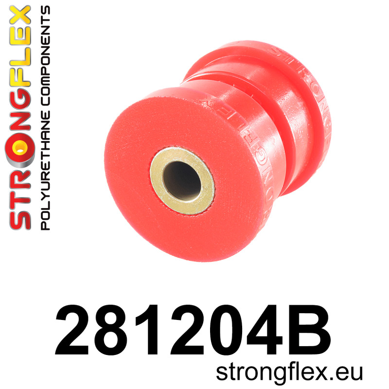 281204B - Tuleja górnego drążka tylnego zawieszenia mocowanie belki - Poliuretan strongflex.eu