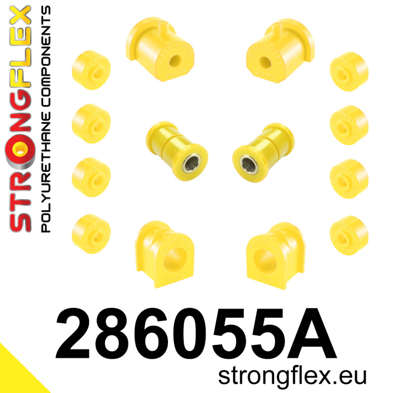 286055A - Zestaw poliuretanowy przedniego zawieszenia SPORT - Poliuretan strongflex.eu