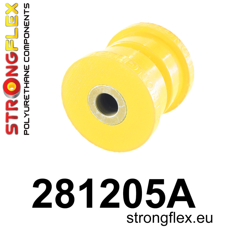 STRONGFLEX|281205A: Rear lower arm - rear bush SPORT Nissan Micra II 92-02