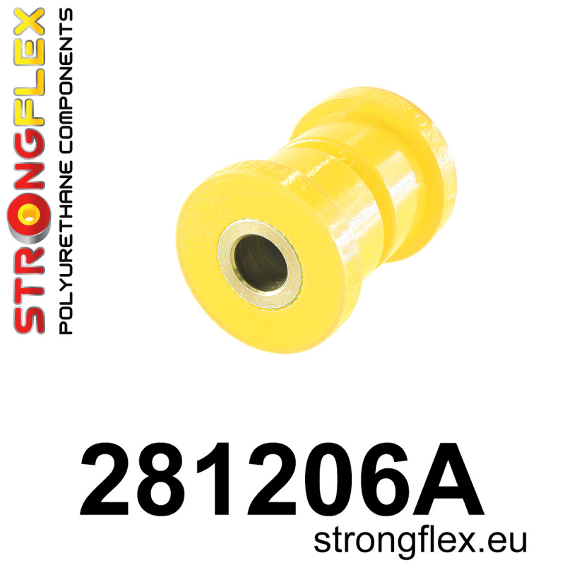 STRONGFLEX|281206A: Panhard-Stangenbuchse hinten - Karosseriehalterung SPORT Nissan Micra II 92-02