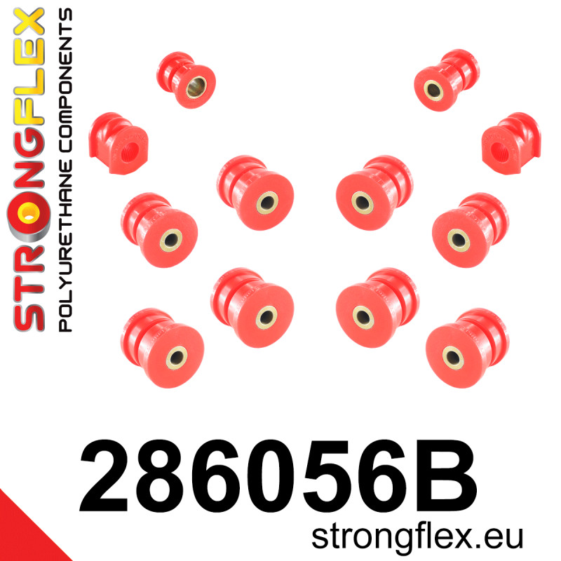 STRONGFLEX|286056B: Zestaw zawieszenia tylnego Nissan Micra II 92-02