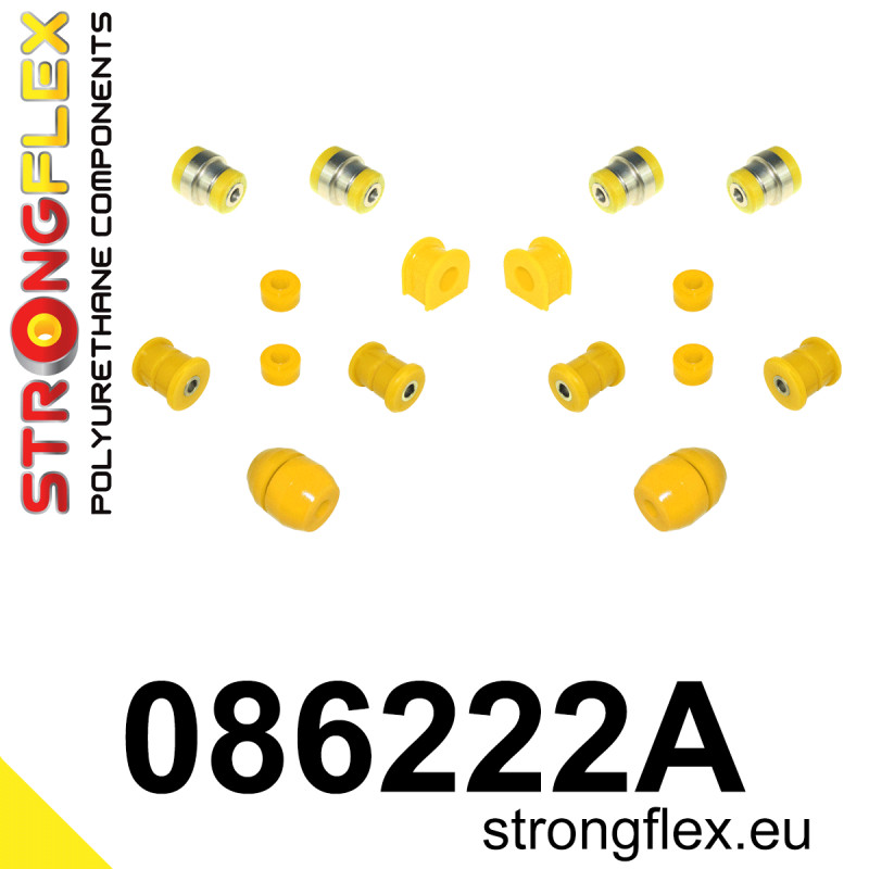 STRONGFLEX|086222A: Front suspension bush kit SPORT Honda Prelude V 96-01