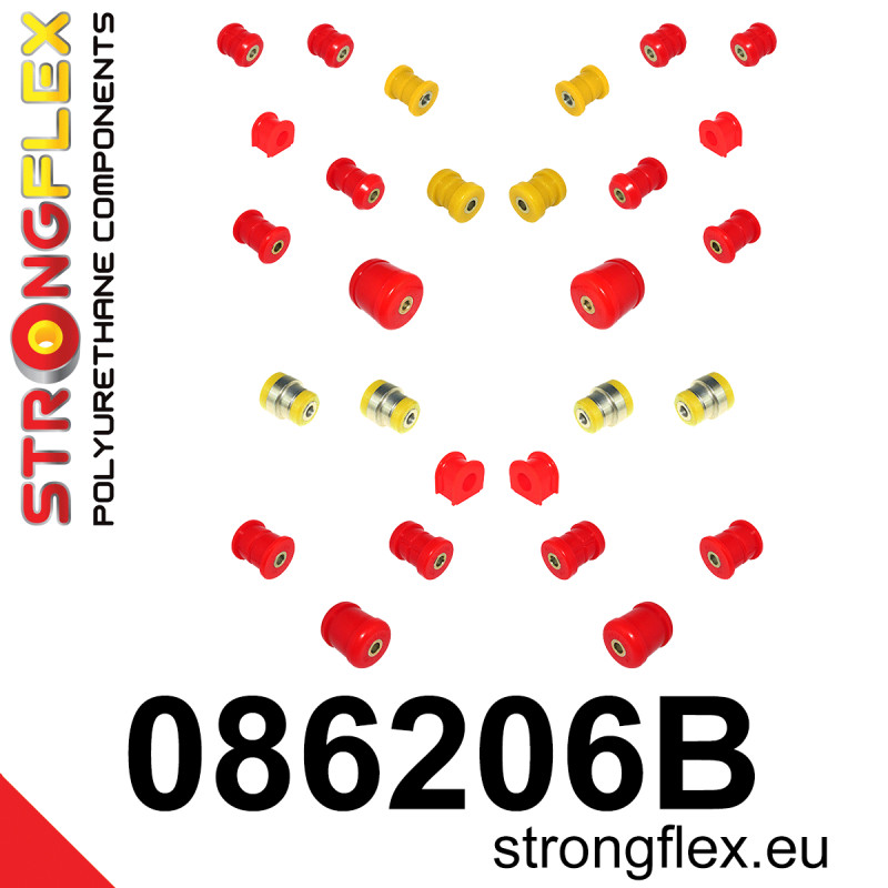 STRONGFLEX|086206B: Federungssatz Honda Prelude V 96-01 BB