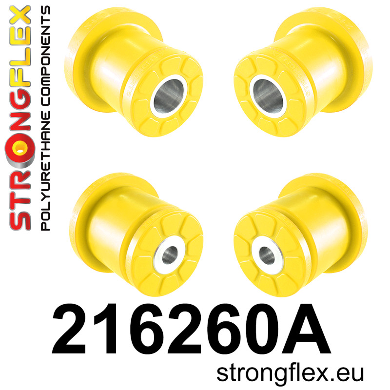 STRONGFLEX|216260A: Hinterer Achsträger Buchse SPORT Lexus LS I 89-94 XF10 Toyota