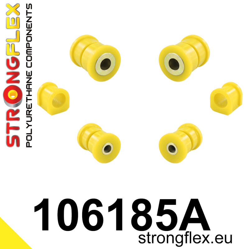 STRONGFLEX|106185A: Front suspension bush kit SPORT Mazda 323 VIII 94-00 BH/BA 323F Lantis Astina