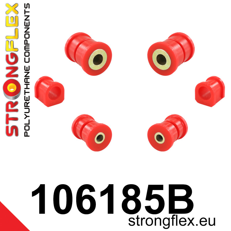 STRONGFLEX|106185B: Front suspension bush kit Mazda 323 VIII 94-00 BH/BA 323F Lantis Astina