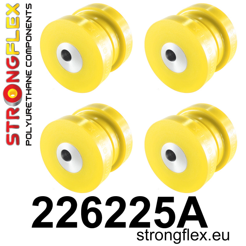 STRONGFLEX|226225A: Hintere Achsträger Buchsen SPORT Audi A6/S6 RS6 C5 97-04 97-05 Quattro Allroad Volkswagen