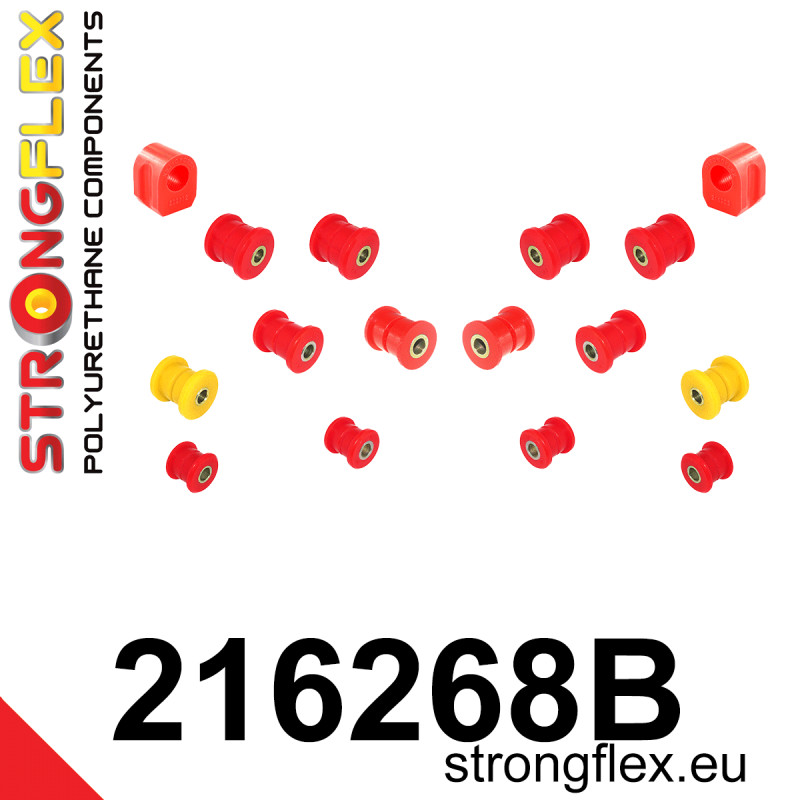 STRONGFLEX|216268B: Zestaw zawieszenia tylnego Toyota Aristo I 91-97 S140 Lexus