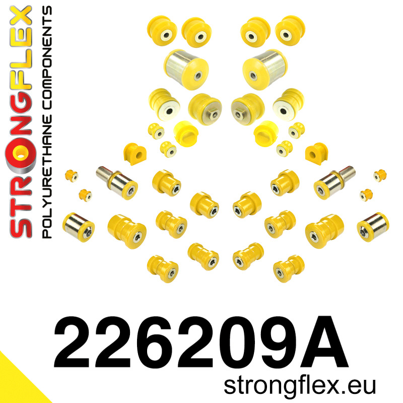 226209A - Kompletny zestaw zawieszenia SPORT - Poliuretan strongflex.eu