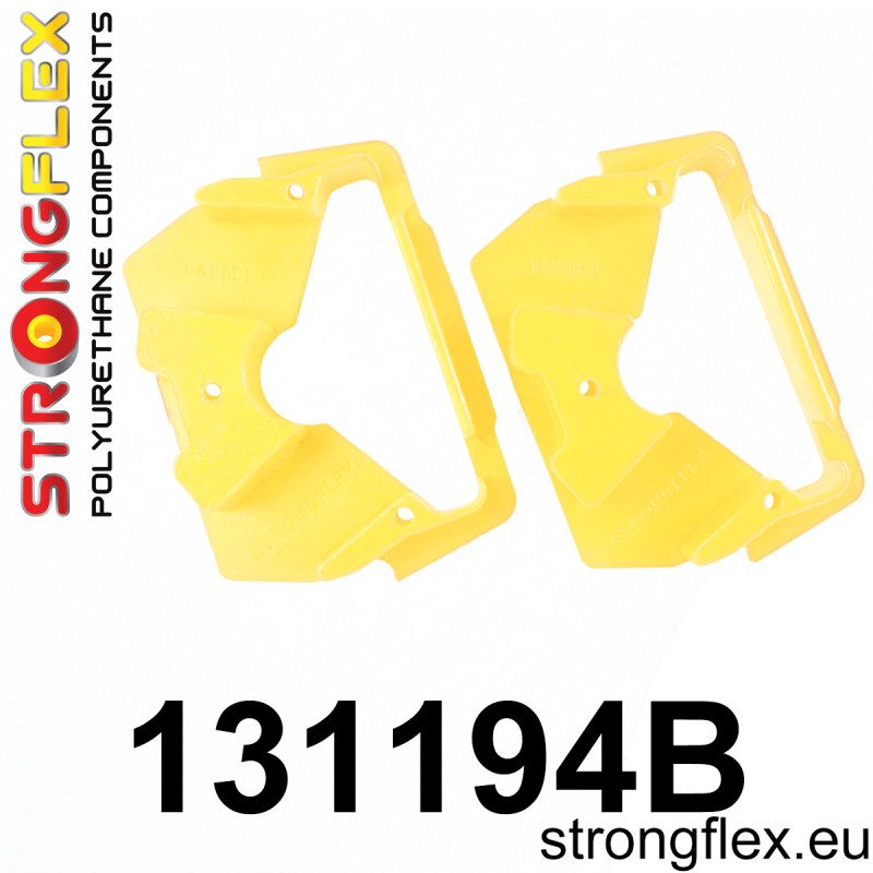 STRONGFLEX|131194A: Einsatz Motoraufhängung hinten SPORT Opel/Vauxhall Astra F 91-98 Vectra Cavalier A mk3 88-95