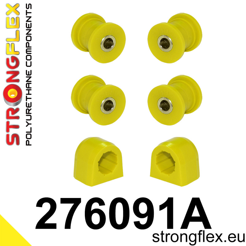 STRONGFLEX|276091A: Rear anti roll bush kit SPORT Saab 9-2X 04-06 Subaru Forester I 97-02 SF Impreza 92-00 GM GC GF