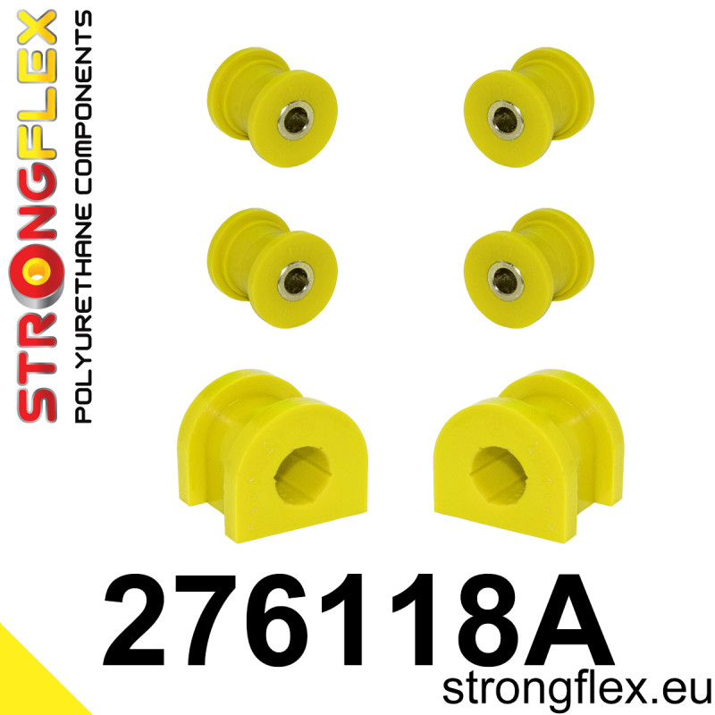 276118A - Zestaw poliuretanowy stabilizatora i łączników tylnych SPORT - Poliuretan strongflex.eu