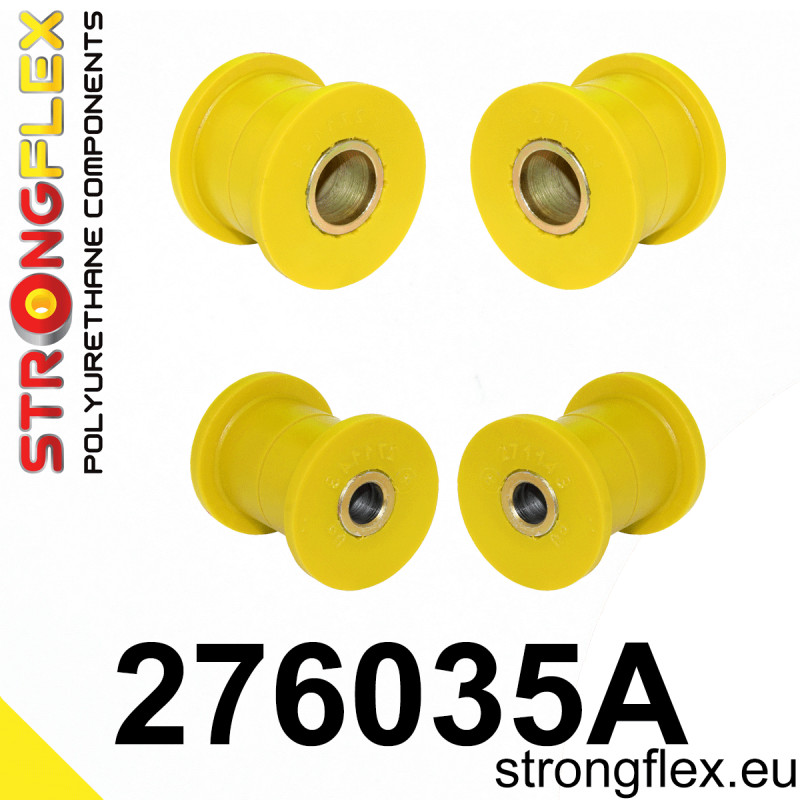 STRONGFLEX|276035A: Front wishbone bush kit SPORT Saab 9-2X 04-06 Subaru Forester I 97-02 SF II 02-08 SG Impreza