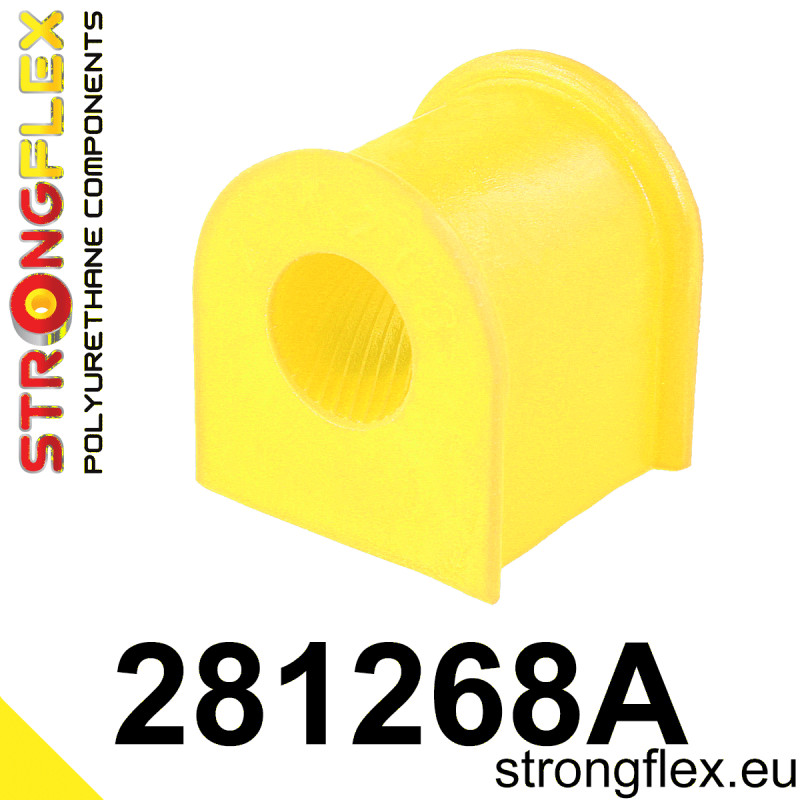 281268A - Rear anti roll bar bush SPORT - Polyurethane strongflex.eu