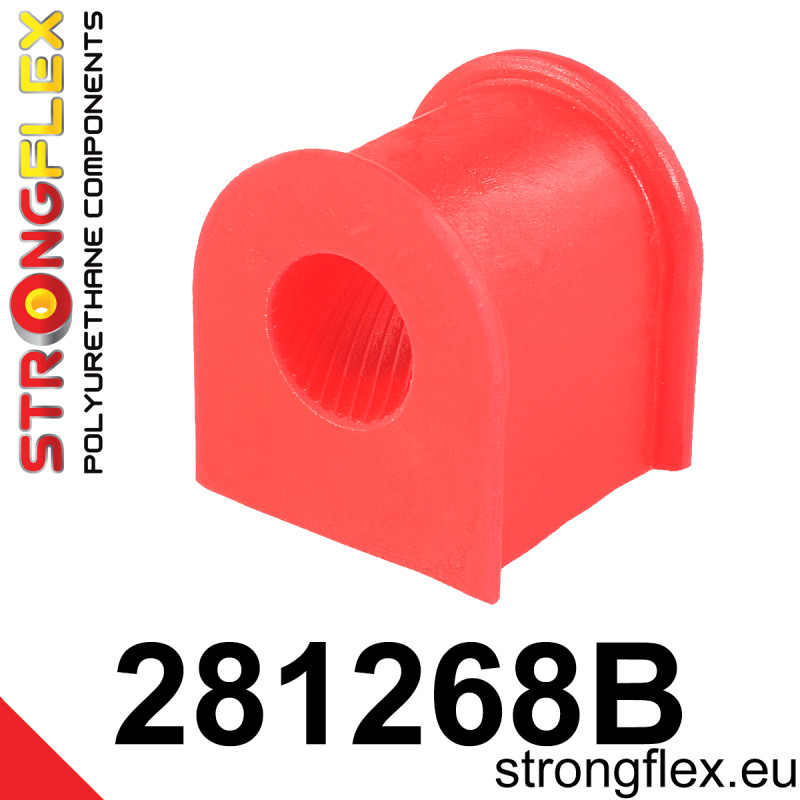 281268B - Rear anti roll bar bush - Polyurethane strongflex.eu