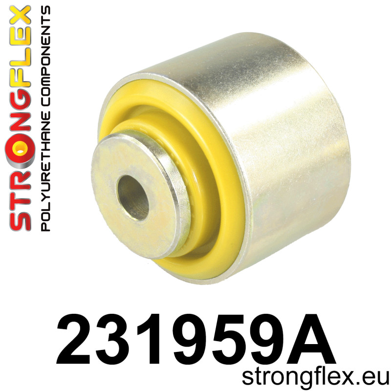 STRONGFLEX|231959A: Tuleja wahacza tylnego wzdłużnego – przednia SPORT Volvo S80 I 98-06 V70 XC/XC70 01- -07