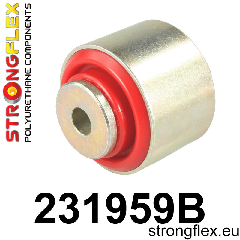 STRONGFLEX|231959B: Tuleja wahacza tylnego wzdłużnego – przednia Volvo S80 I 98-06 V70 XC/XC70 01- -07 XC90