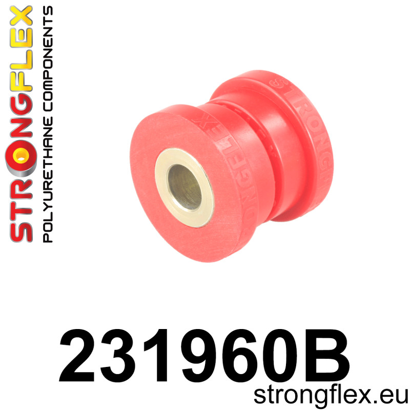 STRONGFLEX|231960B: Hinterachse Längslenker hintere Buchse Volvo S80 I 98-06 V70 XC/XC70 01- -07 S60 00-10 FWD AWD