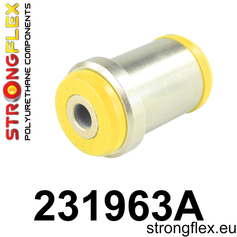 STRONGFLEX|231963A: Querlenker hinten Innenbuchse SPORT Volvo S80 I 98-06 S60 00-10 FWD V70 II