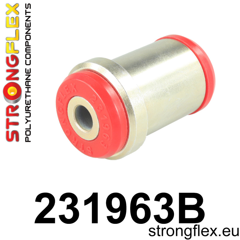 STRONGFLEX|231963B: Querlenker hinten Innenbuchse Volvo S80 I 98-06 S60 00-10 FWD V70 II