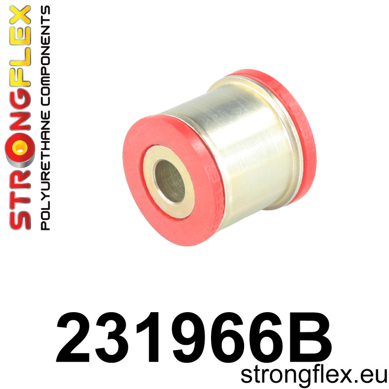 STRONGFLEX|231966B: Tuleja wahacza tylnego dolnego zewnętrzna Volvo S80 I 98-06 V70 XC/XC70 01- -07 S60 00-10 FWD