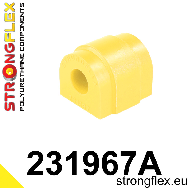 STRONGFLEX|231967A: Rear anti roll bar bush SPORT Volvo S80 I 98-06 V70 XC/XC70 01- -07 S60 00-10 FWD AWD II