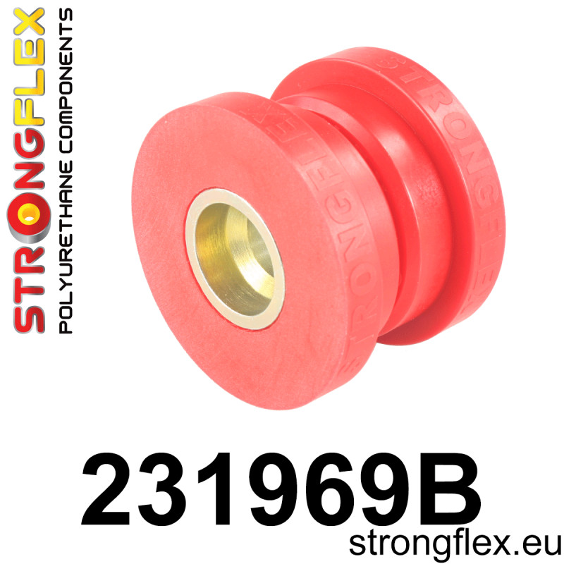 STRONGFLEX|231969B: Hintere Achsträger  Buchse Volvo S80 I 98-06 V70 XC/XC70 01- -07 S60 00-10 FWD AWD II