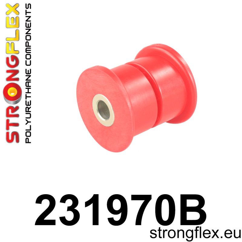 STRONGFLEX|231970B: Tuleja przedniej dolnej poduszki silnika Volvo S80 I 98-06 V70 XC/XC70 01- -07 S60 00-10 FWD