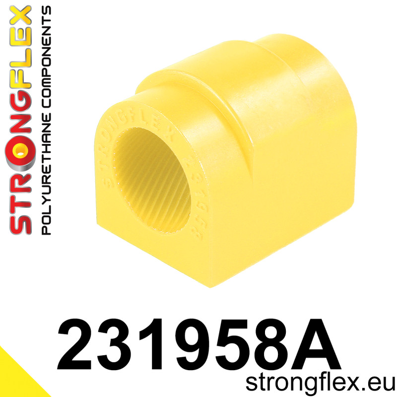 STRONGFLEX|231958A: Front anti roll bar bush SPORT Volvo S80 I 98-06 V70 XC/XC70 01- -07 S60 00-10 FWD AWD II