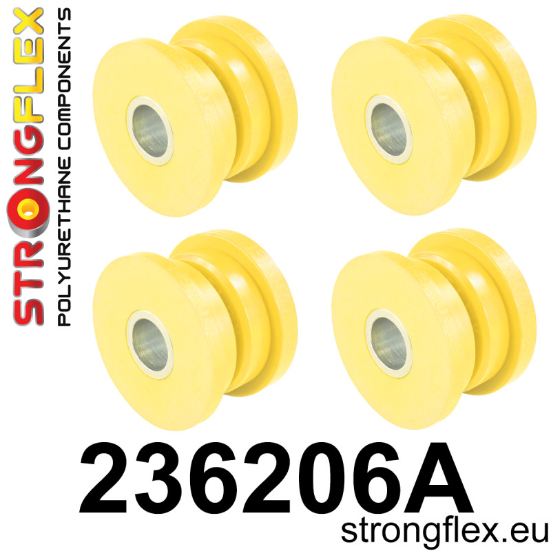 STRONGFLEX|236206A: Zestaw tulei przedniego wózka SPORT Volvo 850 91-96 S80 I 98-06 V70 XC/XC70 01- -07 XC90 02-14