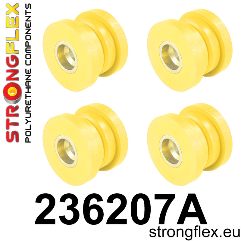 STRONGFLEX|236207A: Rear subframe bush kit SPORT Volvo S80 I 98-06 V70 XC/XC70 01- -07 S60 00-10 FWD AWD II