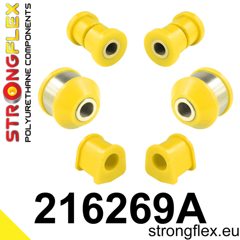 STRONGFLEX|216269A: Front suspension bush kit SPORT Toyota Corolla VIII 97-02 E110 VII 92-97