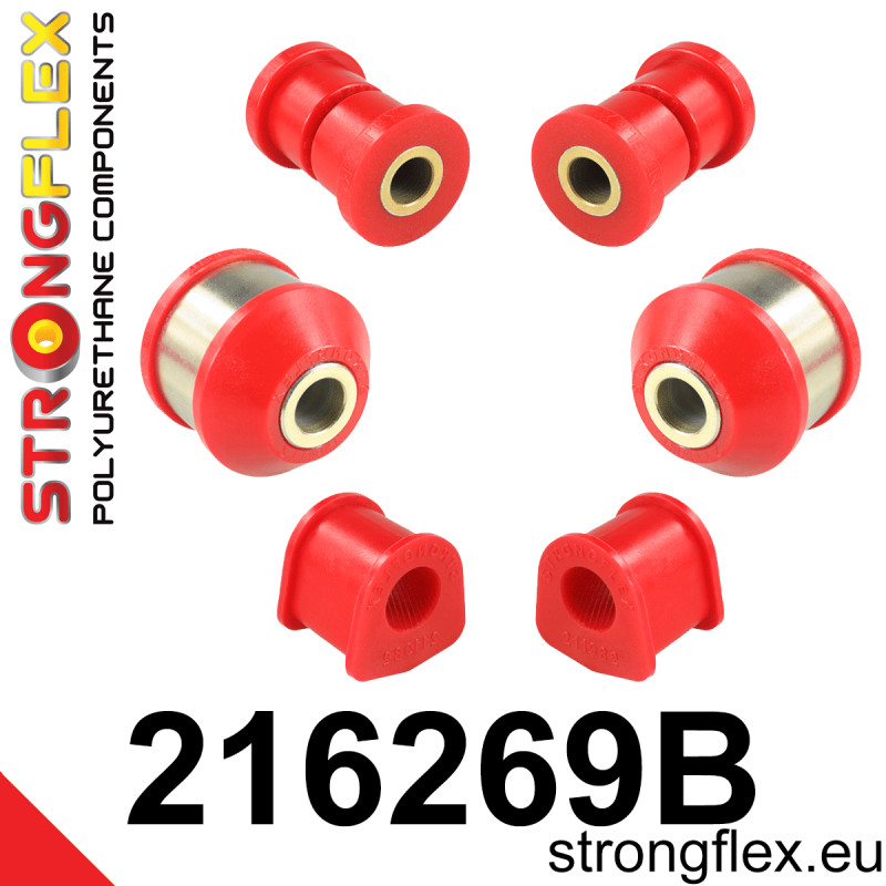 STRONGFLEX|216269B: Front suspension bush kit Toyota Corolla VIII 97-02 E110 VII 92-97