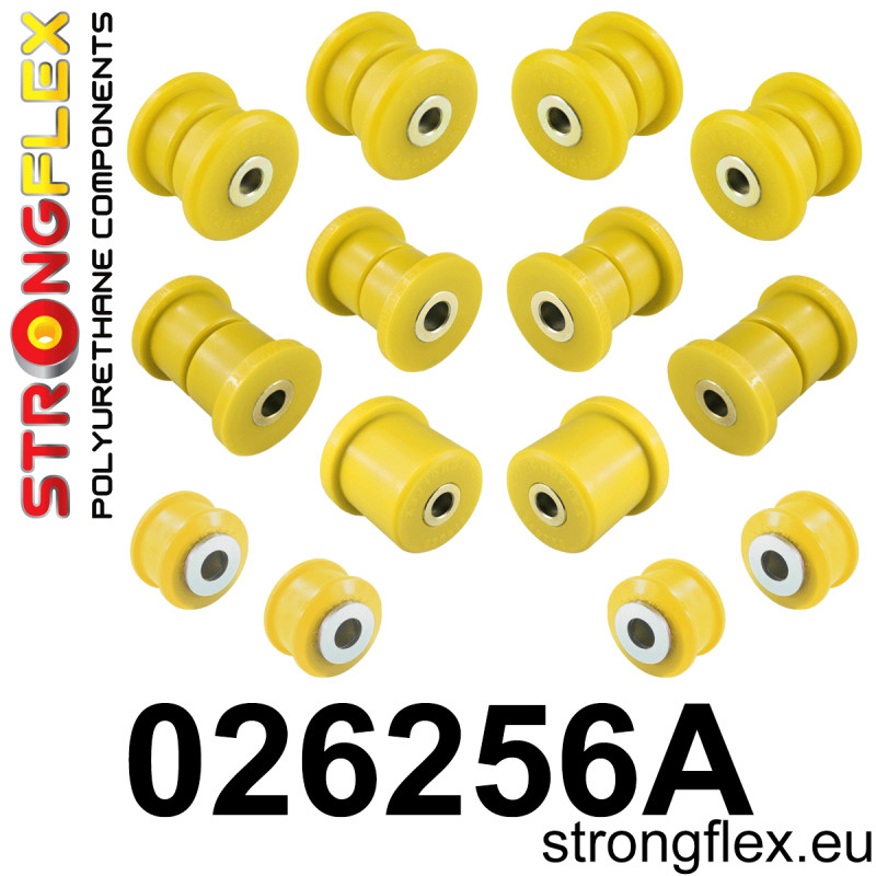 STRONGFLEX|026256A: Front suspension bush kit SPORT Audi Q7/SQ7 4L 05-15 Volkswagen Touareg I 02-10 Porsche