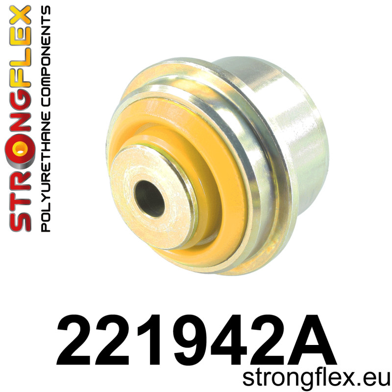 STRONGFLEX|221942A: Tuleja wahacza wzdłużnego przednia SPORT Audi A3/S3 RS3 III 13-21 8V FWD 15-21 Quattro