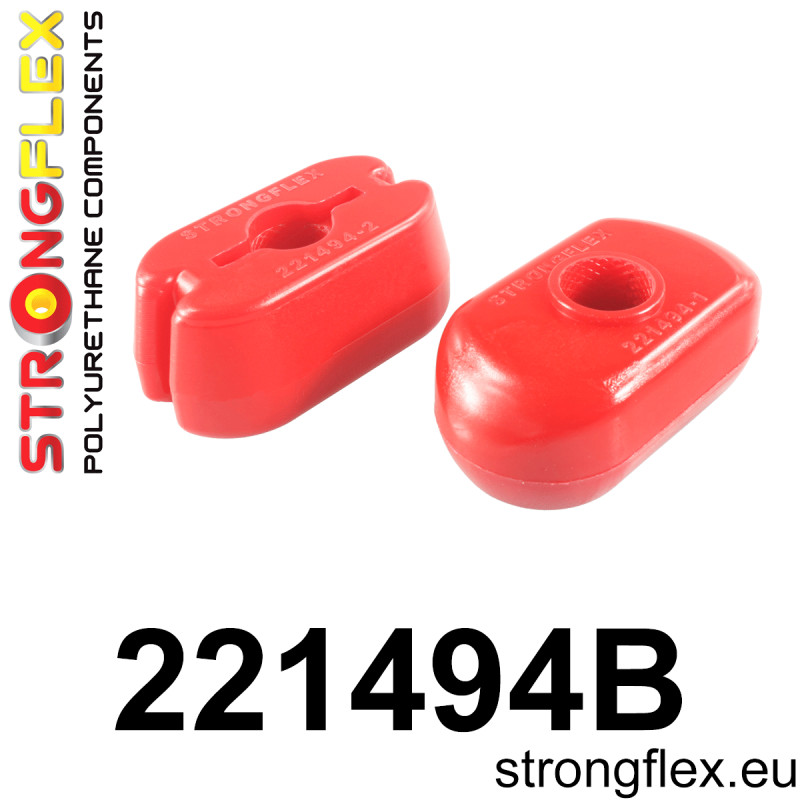 STRONGFLEX|221494B: Zweiteiliger Motorlager vorne unten- Drehmomentstütze Audi A3/S3 RS3 I 96-03 8L FWD 99-03