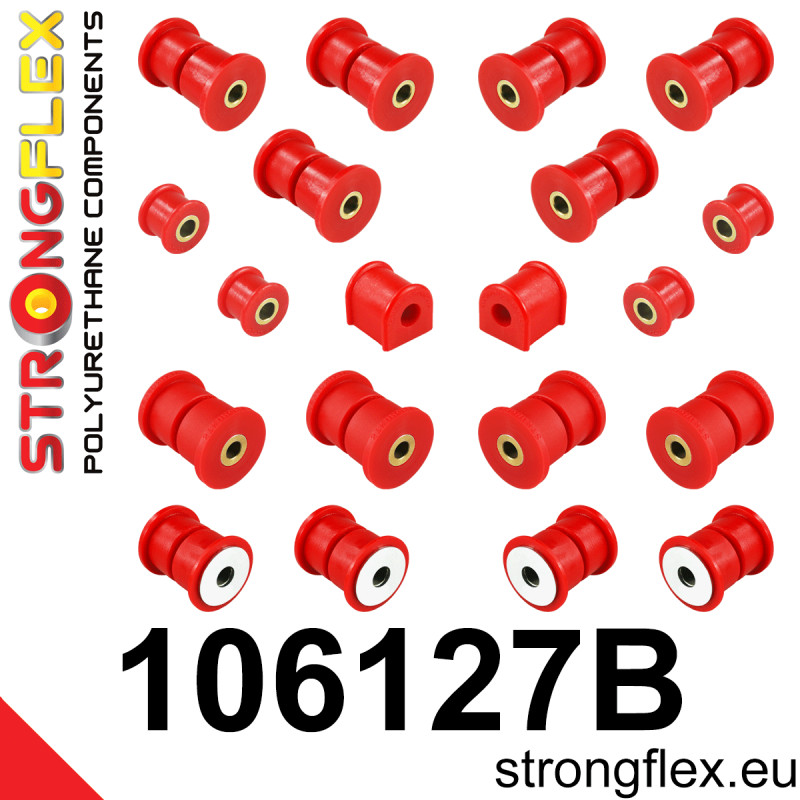 106127B - Zestaw poliuretanowy zawieszenia tylnego - Poliuretan strongflex.eu