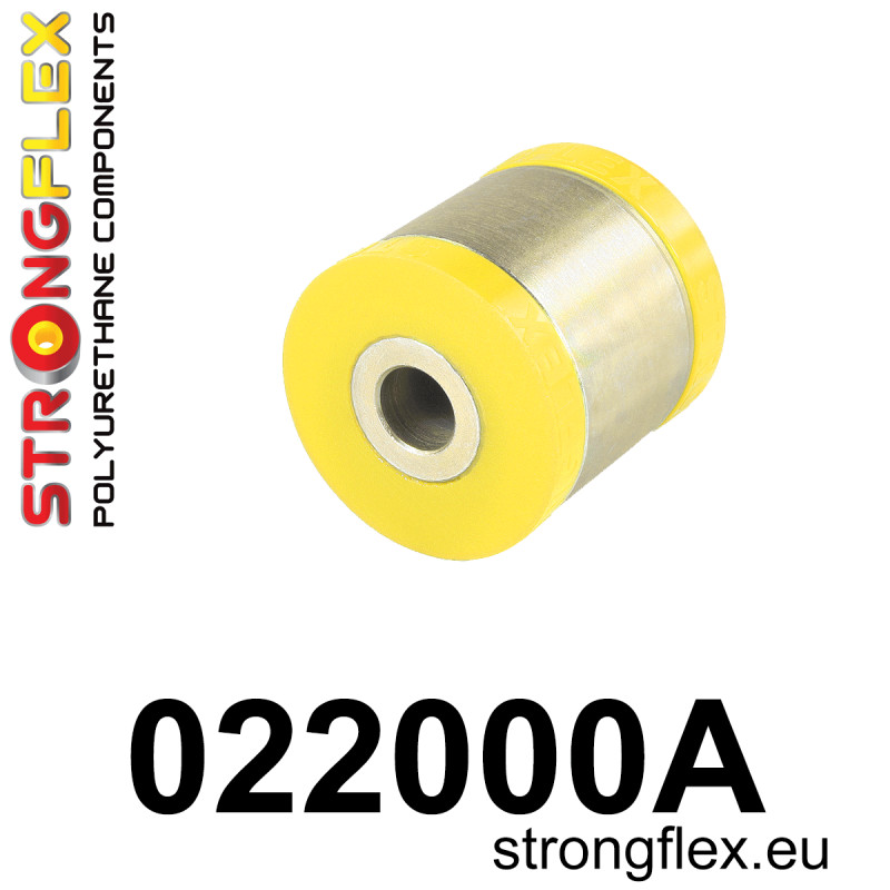 STRONGFLEX|022000A: Rear upper arm – outer bush SPORT Audi A8/S8 D3 02-09 FWD Quattro Volkswagen Phaeton I 02-16