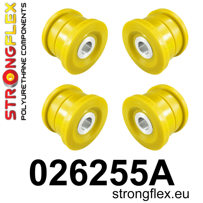 STRONGFLEX|026255A: Hinterachsträger - buchsensatz SPORT Audi Q7/SQ7 4L 05-15 Volkswagen Touareg I 02-10 Porsche