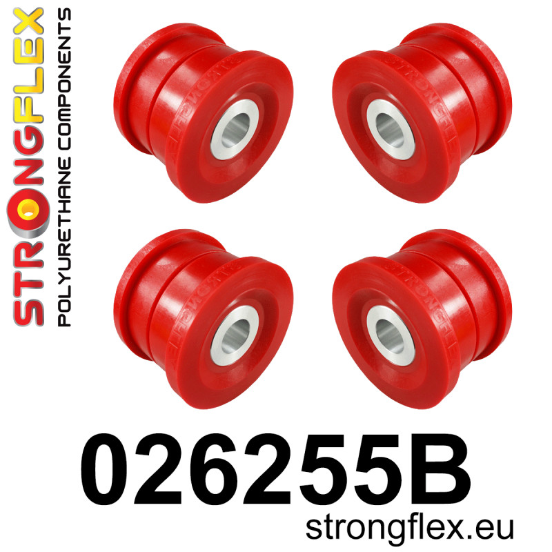 STRONGFLEX|026255B: Hinterachsträger - buchsensatz Audi Q7/SQ7 4L 05-15 Volkswagen Touareg I 02-10 Porsche Cayenne