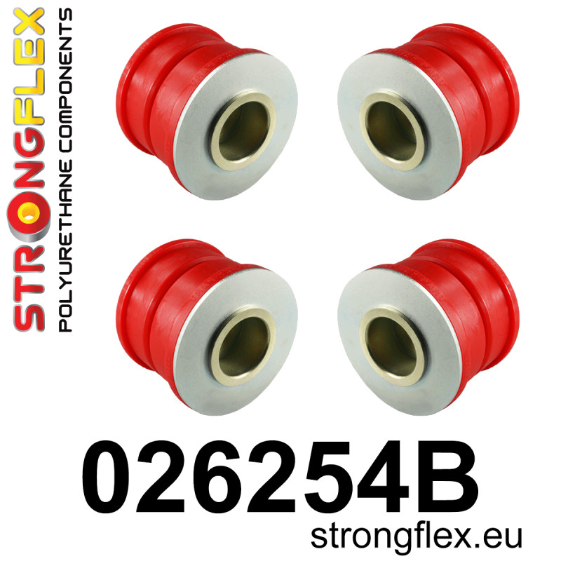 STRONGFLEX|026254B: Zestaw tulei przedniego wózka Audi Q7/SQ7 4L 05-15 Volkswagen Touareg I 02-10 Porsche Cayenne