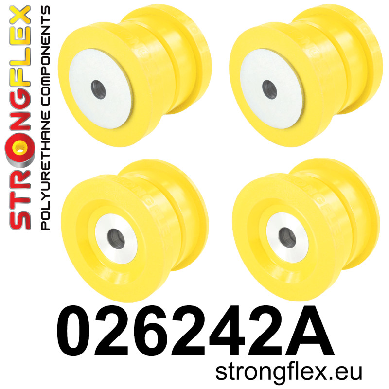 STRONGFLEX|026242A: Front subframe bush kit SPORT Audi A8/S8 D3 02-09 FWD Quattro Volkswagen Phaeton I 02-16