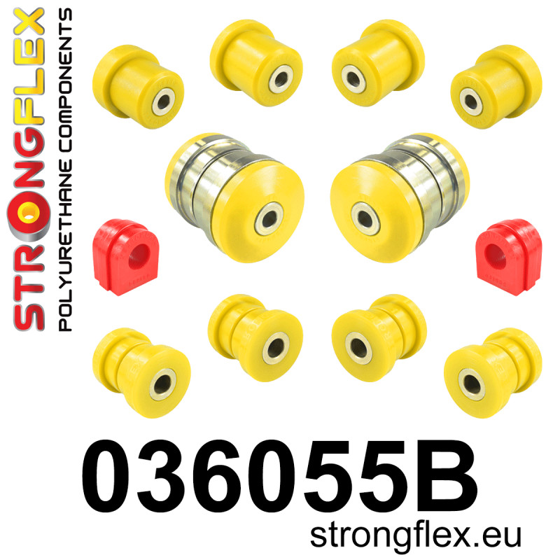 STRONGFLEX|036055B: Zestaw zawieszenia przedniego BMW X6 I 07-14 E71/E72 X5 II 06-13