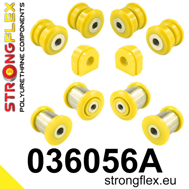 STRONGFLEX|036056A: Hinterachsbuchsen Satz SPORT BMW X6 I 07-14 E71/E72 X5 II 06-13 E70 III 13-18 F15/F85 14-19