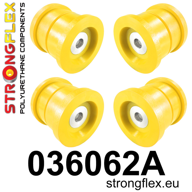 STRONGFLEX|036062A: Rear beam mounting bush kit SPORT BMW Seria 5 VI 09-17 F10/F11 F07 10-17 Sedan RWD Touring