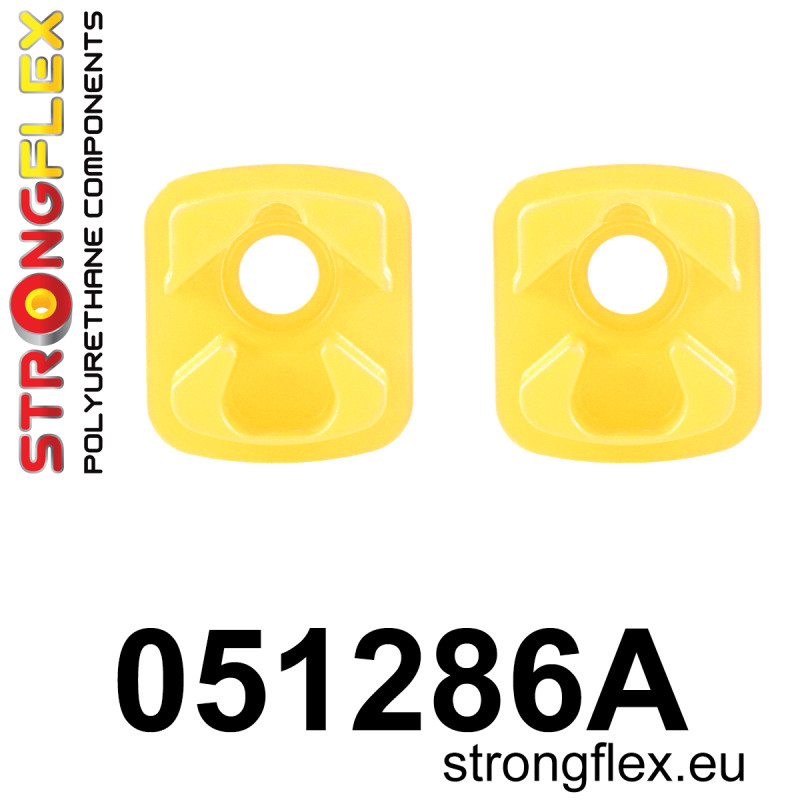 STRONGFLEX|051286A: Engine mount rear lower inserts SPORT Citroën C2 03-09 C3 I 02-12 FC/FN Peugeot 1007