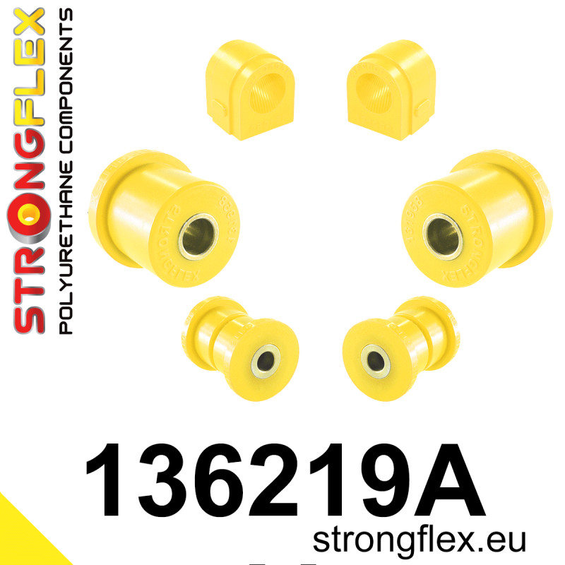 STRONGFLEX|136219A: Front suspension bush kit SPORT Opel/Vauxhall Astra J 09-15 Chevrolet Cruze I 08-16 Zafira C