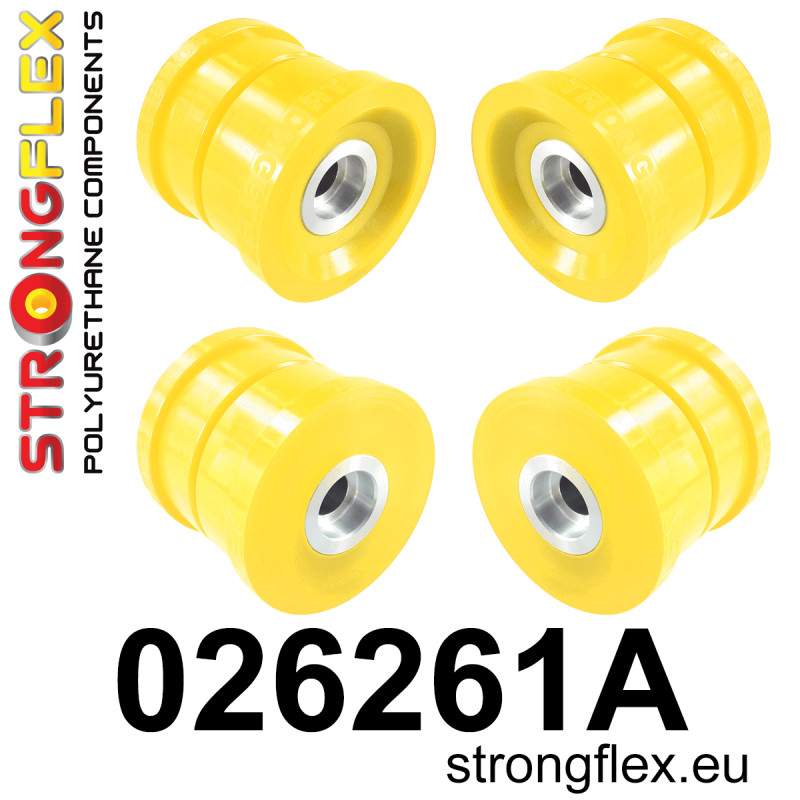 STRONGFLEX|026261A: Hinterachsträger - buchsensatz SPORT Audi A6/S6 RS6 C7 11-18 FWD Quattro A7 S7 RS7 10-17 12-17