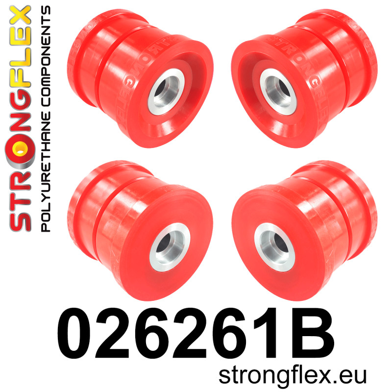 STRONGFLEX|026261B: Hinterachsträger - buchsensatz Audi A6/S6 RS6 C7 11-18 FWD Quattro A7 S7 RS7 10-17 12-17