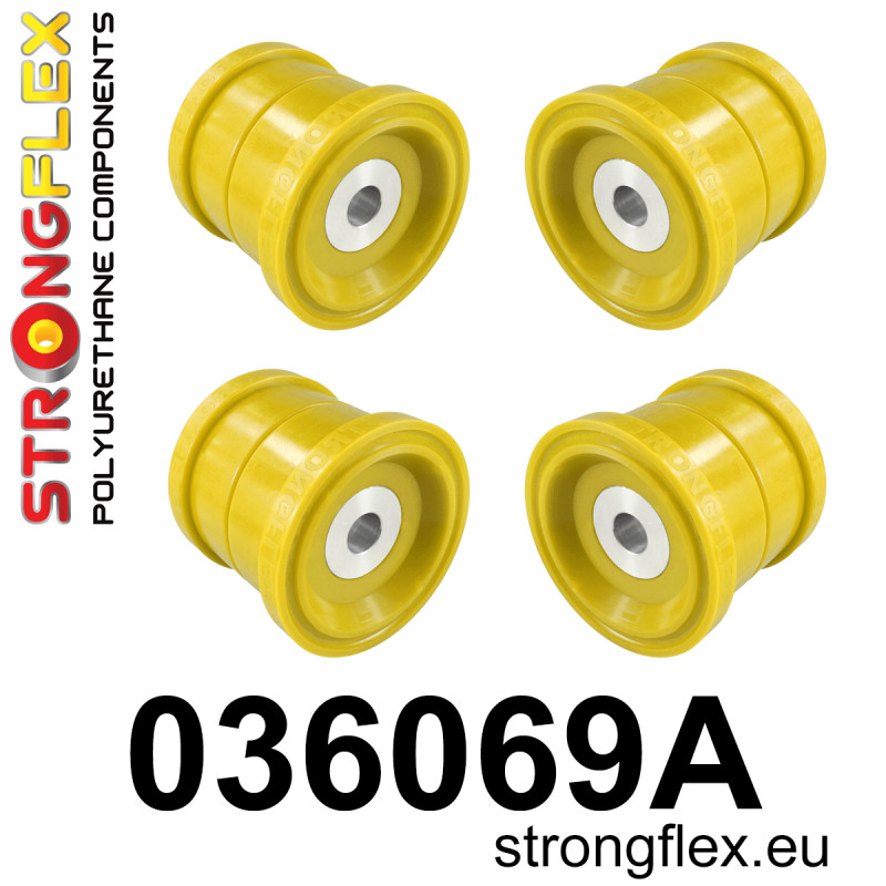 STRONGFLEX|036069A: Hinterachsträger - buchsensatz SPORT BMW X6 I 07-14 E71/E72 X5 II 06-13 E70 III 13-18 F15/F85